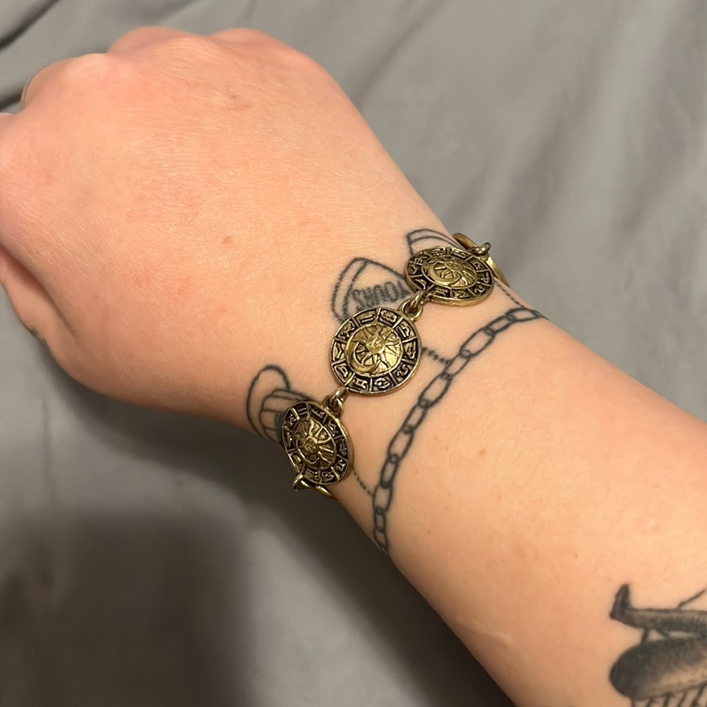 Gold Zodiac Bracelet